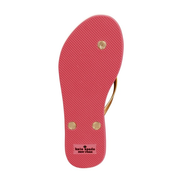 New! KATE SPADE Nassau Thong Sandals Flip Flops - Picture 4 of 6
